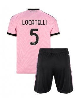 Juventus Manuel Locatelli #5 Maglia Gara Trasferta Repliche 2026-27 Bambino Maniche Corte Juventus Manuel Locatelli #5 Maglia Gara Trasferta Repliche 2026-27 Bambino Maniche Corte